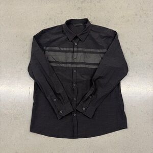 Harley Davidson Double Black Snap Button-Up